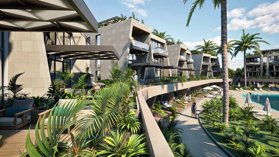 Four Vision Villa Sitesi – Cephe Tasarımı ve Görselleştirme