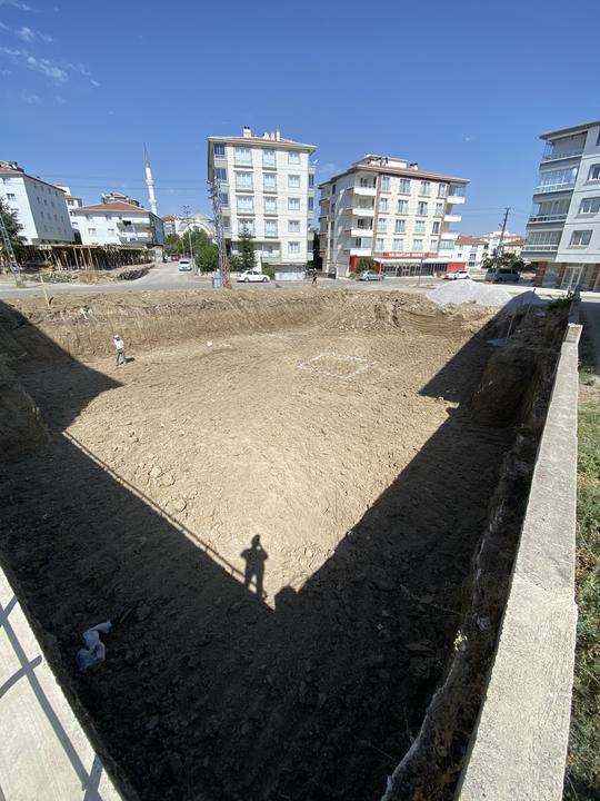 Kazı, İksa & Altyapı – Kazı çukuru ve şev düzeni